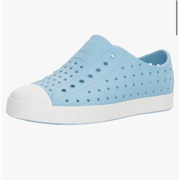 Native | Child Size 10 Jefferson Blue Slip-Ons - Picture 1 of 5